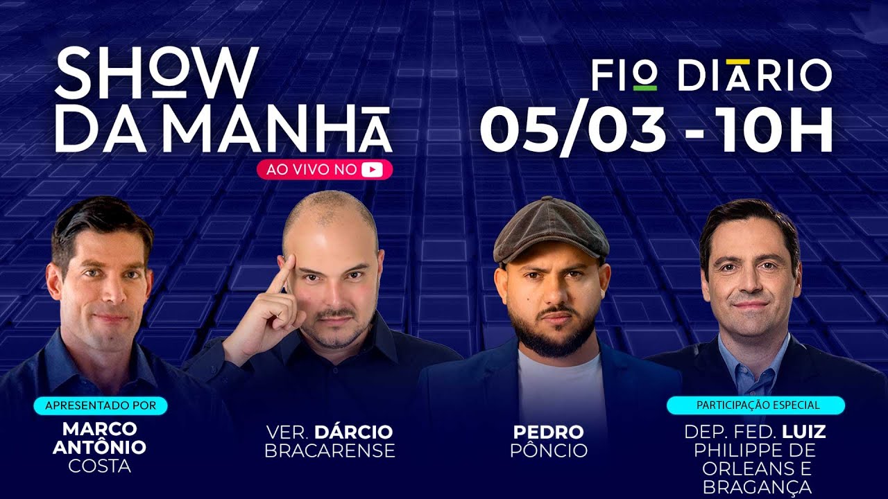 SHOW DA MANHÃ - STF E OS “DIÁLOGOS CABULOSOS” - LUIZ P. DE O. E BRAGANÇA - 05/03/2026