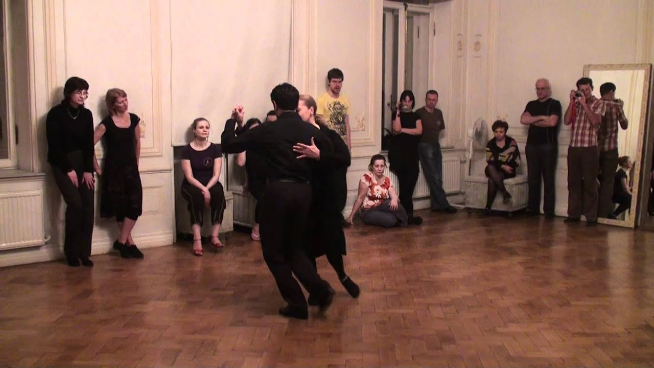 Carlos & Maria Rivarola, St Petersburg, Tangomania,Master class, Valtz 1, December, 2, 2011