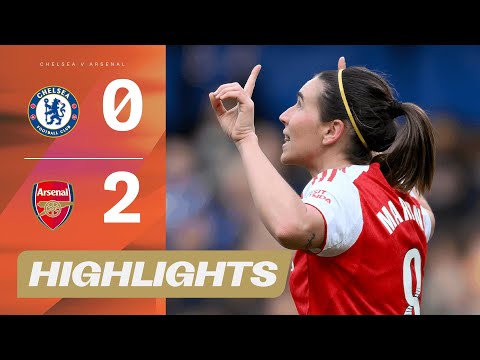 Mead and Caldentey Take Huge Away Win | Chelsea v Arsenal | Barclays WSL 25/26