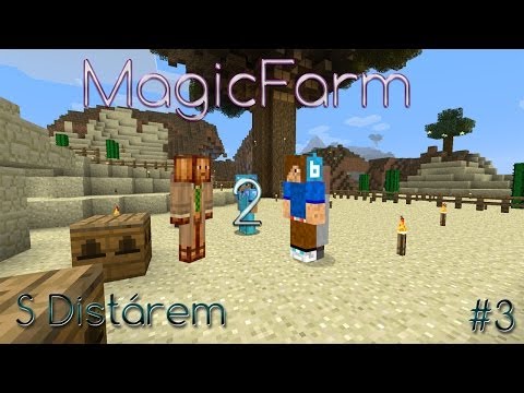 MagicFarm2 #3 - Těžení a Tinker's Construct! /w DiSt4r [CZ-SK/HD]