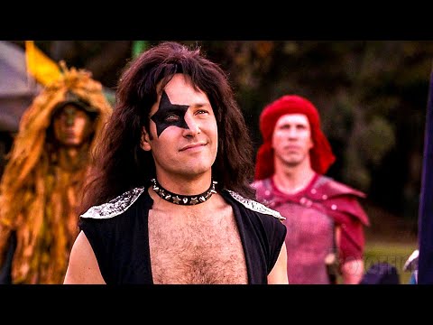 Paul Rudd se une a la batalla medieval | Un par nada ejemplar | Clip en Español