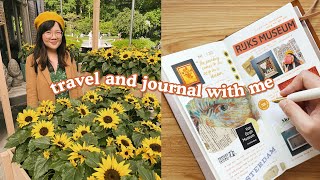 Travel and Journal with Me: An Artsy Weekend in Amsterdam 🇳🇱 | Abbey Sy