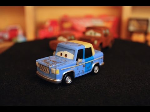 Mattel Disney Cars Otis Die-cast Video