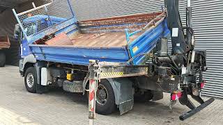 Camion-benne MAN TGS 18.360 4x2 2 Seitenkipper Hiab 122 DS-3 Hiduo | Image 4 - Autoline