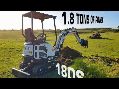 18DS Compact Excavator Snippet