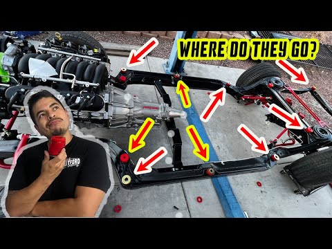 INSTALLING NEW BODY BUSHING ON A 71 CONVERTIBLE CHEVELLE