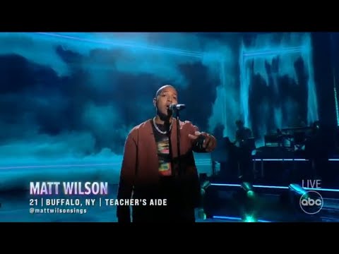 Matt Wilson, Eliminated at TOP 20 Performance in American Idol 2023.