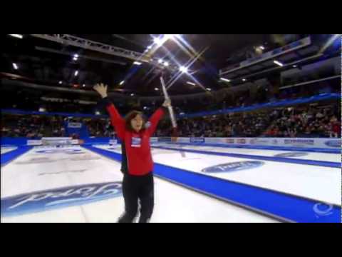 CURLING: WWCC 2012 - Gold Medal Final - Switzerland vs Sweden - Last stone
