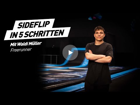 Sideflip Tutorial | Seitwärtssalto mit Waldi