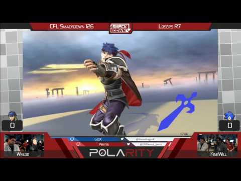 CFL Smackdown 126 WiiU - Waldo (Ike) vs KingWill (Sonic) - Losers R7