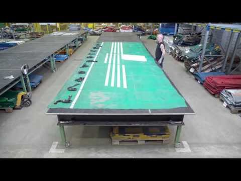 FREITAG Production: Step 2 - Cutting