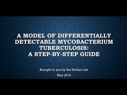 Step-by-step guide to generation of Differentially Detectable Mycobacterium tuberculosis (DD Mtb)