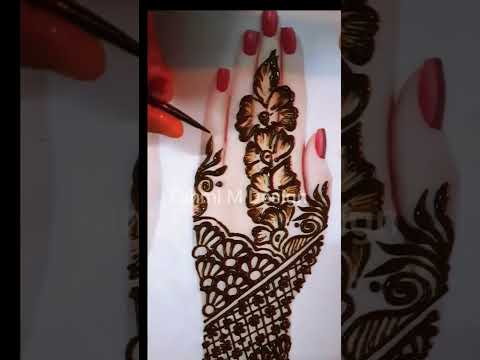 simple and Stylish mehandi design #youtubeshorts #mahndi #mahndidesign2023 #trending #viralvideo