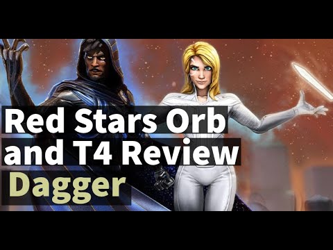 Dagger! New Warriors Team! Red Star Orbs and T4 Review! Marvel Strike Force - Free to Play