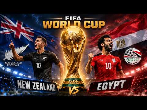 FIFA World Cup 2026: Egypt and New Zealand Face Off in Group G