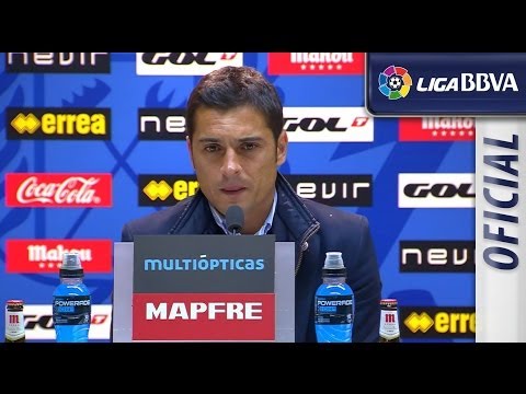 Rueda de Prensa de Francisco Rodríguez tras el Rayo Vallecano (3-1) UD Almería - HD