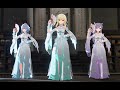 Genshin Impact MMD 4K 60FPS Lumine Keqing Ganyu 花月成双