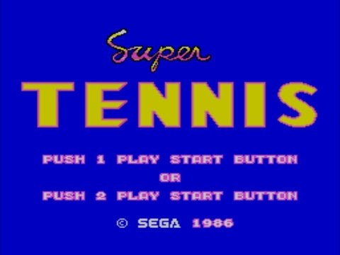 play super tennis master system