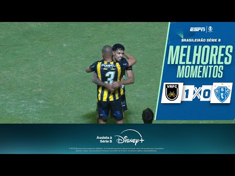 VOLTA REDONDA marca no fim contra o PAYSANDU e vence a primeira na Série B | MELHORES MOMENTOS