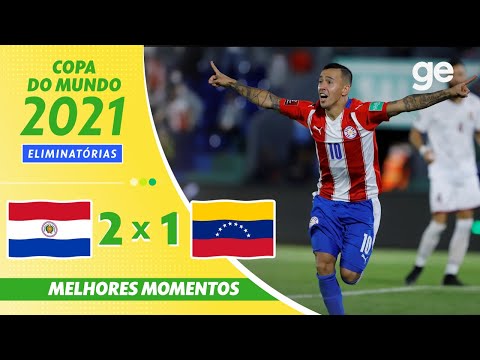 Gols e lances de Paraguai x Venezuela