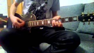 My playing guitar  (His Hero Is Gone -Disinformation Age) cover
