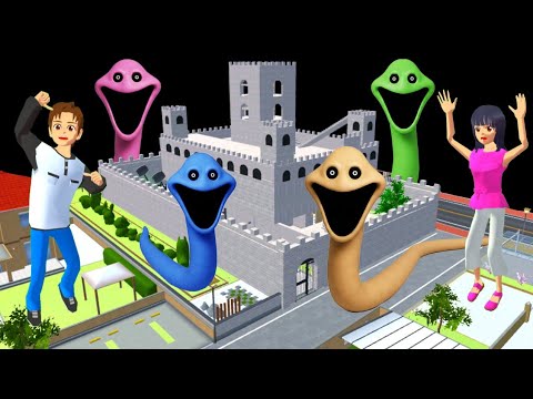 Yuta Mio Buat Benteng Raksasa Paling Aman Dari PASUKAN CACING BESAR MENYERAMKAN 😱