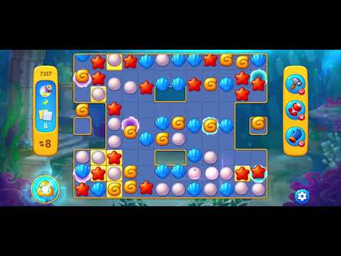 Fishdom level 7317 no boosters フィッシュダム