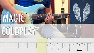 Magic Coldplay Cover o Guitar Tab o Tutorial o Lesson