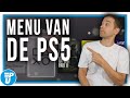 Dit is het menu van de PlayStation 5 - fris en razendsnel