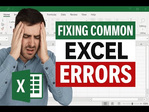 Fixing Common Excel Errors Made Easy ✅