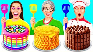 Me vs Grandma Cooking Challenge | Kitchen Battle with Food by TeenChallenge