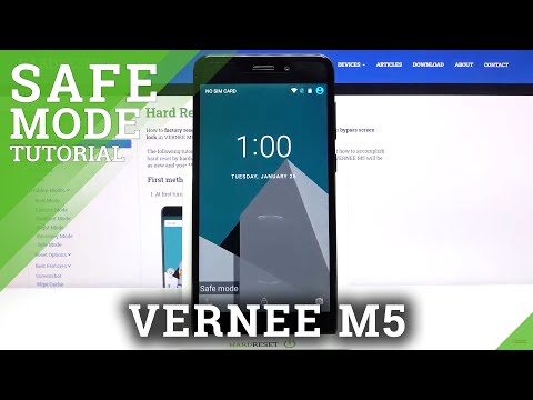 How to Boot Into Safe Mode on VERNEE M5 –  Open & Exit Safe Mode