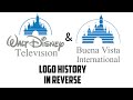 Walt Disney Television Buena Vista International Logo History In Reverse