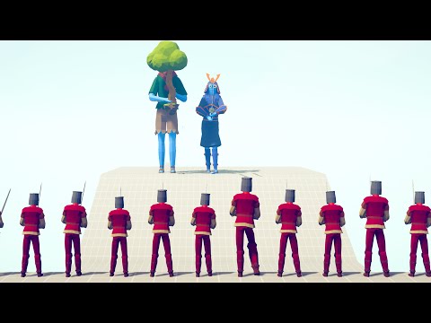 TREE GIANT & SAMURAI GIANT vs EVERY FACTION - Totally Accurate Battle Simulator TABS