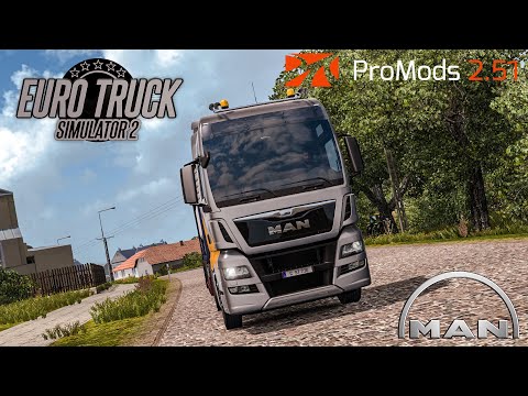 ProMods for 1.39! | ETS2 1.39 | ProMods 2.51 | MAN TGX 18.560 | Dresden - Gorzów Wielkopolski