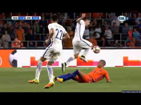 Netherlands vs Greece 1-2 Gianniotas GOAL