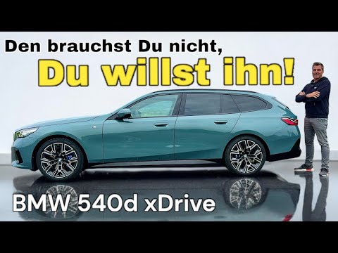 BMW 540d xDrive: Reihensechszylinder - Diesel mit 303 PS im Test | Review | Autobahn | 2024 | G61