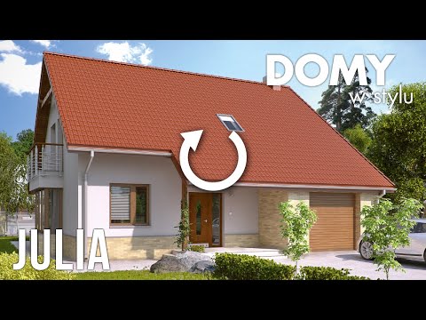 Projekt domu JULIA - widok 360º