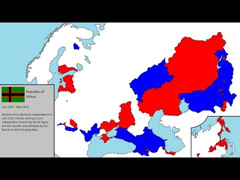 30 short-lived states during the Russian Civil War (Part II) Video