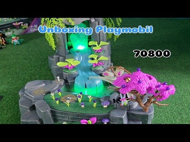 Vídeo relacionado con PLAYMOBIL Adventures of Ayuma 70800 Fuente de Energía Mágica, para Jugar con el Agua, con Función de Luz y Niebla, A Partir de 7 Años