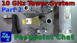 Tower-Mounted 10 GHz Transverter System, part 2 - Some Feed Point Chat