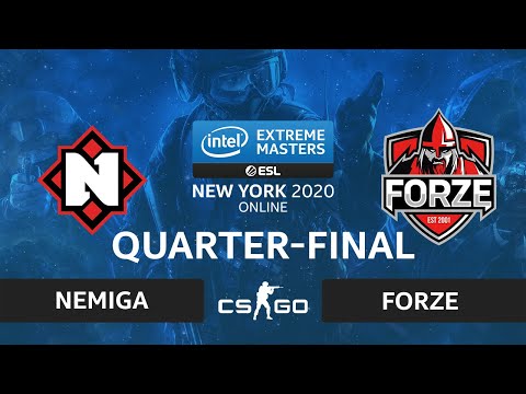 CS:GO - Nemiga vs forZe [Overpass] Map 1 - IEM New York 2020 - Quarter-final - CIS