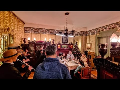 Од снимањето на спотот за „Божикна серенада“, декември 2021