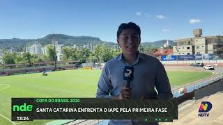 Santa Catarina estreia na Copa do Brasil contra o Iape