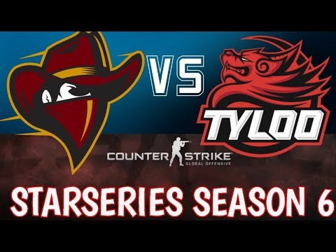 Renegades vs Tyloo StarSeries i-League CS:GO Season 6 Highlights - Mirage
