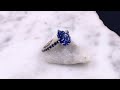 video - Water Fountain Eternity Engagement Ring