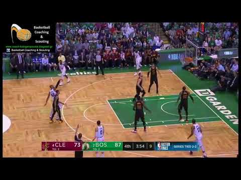 Boston Celtics - Pick n' Roll reads late in game 5