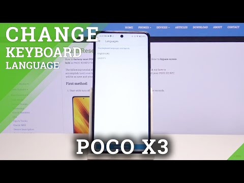 How to Change Keyboard Language in POCO X3 – Language Settings