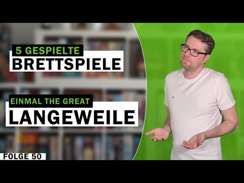 5 Spiele gespielt! Ich kam, sah und Brettspiele 50: mehr Neuheiten und eine Puzzlebox!