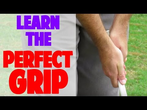 How To Grip The Golf Club (Crazy Detail) Video